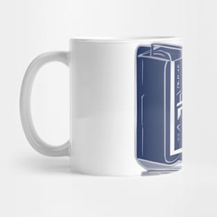 Sleek Cyberpunk Fuel Canister Illustration No. 803 Mug